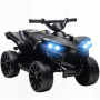 Elektriskt Barnquad Med 6V Motor 1,5–3 km/h Och LED-Ljus – Svart – ...