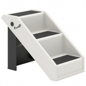 Hopfällbar Trappa För Husdjur Med Halkfri Yta 53 x 30,5 x 36,5 cm