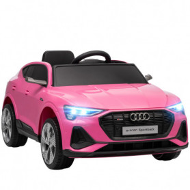 Elbil för Barn Audi E-tron med Fjärrkontroll och Strålkastare Rosa