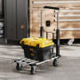 Hopfällbar Transportvagn 150 kg Belastning Med Justerbar Plattform ...