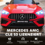 Elbil För Barn Mercedes-AMG Med Fjärrkontroll Och Säkerhetsfunktion...