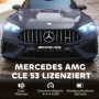 Elbil För Barn Mercedes-AMG Med Fjärrkontroll Och Säkerhetsfunktion...