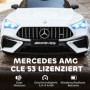 Elbil För Barn Mercedes-AMG Med Fjärrkontroll Och Säkerhetsfunktion...