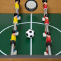 Kompakt Fotbollsspel Spelbord i Trä med 18 Spelare 69 x 36,5 x 22 cm