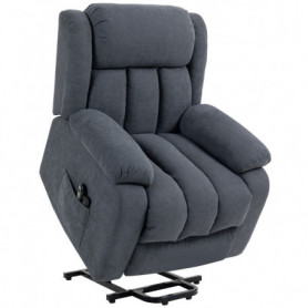 Elektrisk Massage Fåtölj Med Lyftfunktion Och Fjärrkontroll 135° Lu...