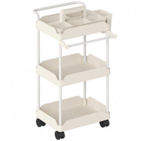 Köks Rullvagn Med Hjul Och Hängkorgar till kök / Badrum 42 x 42,5 x...