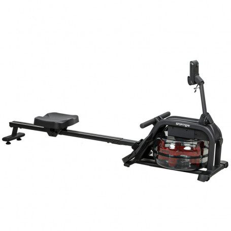 Vatten Roddmaskin Med Justerbart Motstånd Svart 170 x 46 x 77 cm