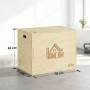 Plyobox Natur Trä 120 kg - 61 x 51 x 76 cm