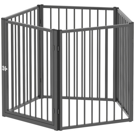 Små Hundhage Svart 180 x 60 x 76 cm Stål