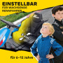 Elektrisk Go-Kart Blå 24V med Driftläge – För Barn 6–12 År, Dubbla Motorer