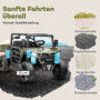 Elektriskt UTV-Fordon Grön – 2 Motorer, Fjärrkontroll & Musikfunktion, 3–8 År