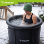 Hopfällbart vinterbadkar 320 liter – isolerat och portabelt
