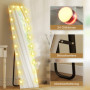 Helkroppsspegel med Hollywood Belysning 150 x 40 cm Med RGB-LED Touchfunktion