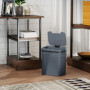 Sensorstyrd Soptunna Grå Plast 15 L - 27,6 x 21,4 x 33,5 cm