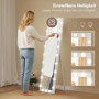Helkroppsspegel Med Hollywood LED Belysning Vitram 150 x 40 cm