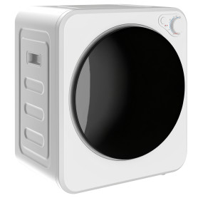 Mini Torktumlare Vit 4 kg 800 W Rostfri Trumma