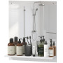 Badrumsspegel Vit 50 x 60 cm Med Hylla