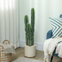 Konstväxt Kaktus Grön 95 cm Med Kruka