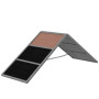 Hundsport Ramp A-Form Grå 173 x 59 x 66 cm