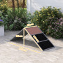 Hundsport Ramp A-Form Grå 173 x 59 x 66 cm