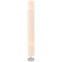 Golvlampa Vit 120 cm Polyester Med 2 x E27 Sockel