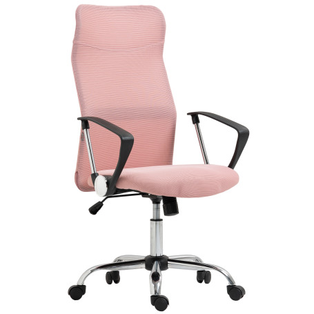 Ergonomisk Kontorsstol Rosa 63 x 65 x 109–119 cm Nätklädsel