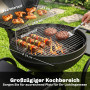 Kolgrill Smoker Svart 129 x 63,5 x 106,5 cm Metall