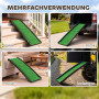 Hopfällbar Hund ramp Gräsyta med högt grepp 155 x 38,5 x 15,5 cm Plast