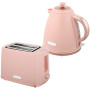 Vattenkokare Och Brödrost Set Rosa 1,7 l 2200 W