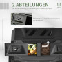 Roterbar Kompostbehållare Svart 71 x 65 x 96 cm 160 L