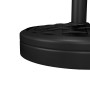 Parasollfot Svart 18 kg Betong Rund 32/38/48 mm