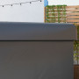 Överdrag Till Trädgårdsmöbel Grå 215 x 155 x 150 cm Polyester