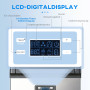 Kommersiell Ismaskin Vit 45 kg/24 h Med 11 kg Behållare