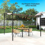 Ersättningsduk För Pergola Vit 298 x 293 cm Polyester