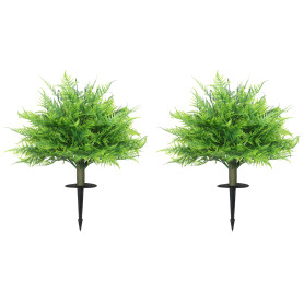 Konstgjord Bostonormbunke Grön 60 cm UV-beständig 2-pack