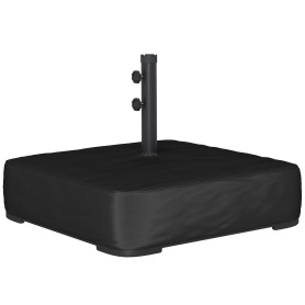 Parasollfot Svart 80 kg Sandfyllning För 48 mm Stång