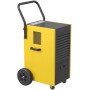 Kommersiell Luftavfuktare Gul 70 L/Dygn Med Hjul Och Handtag