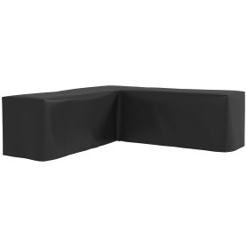 Vattentätt Möbelskydd För Hörnsoffa Svart 250 x 250 x 79 cm