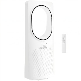 Bladlös Tornfläkt Vit 45° Oscillation 15 h Timer