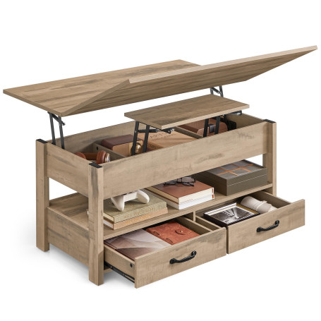 Soffbord med lyftfunktion och förvaring – smart design för ett organiserat vardagsrum